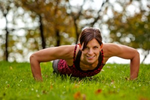 Pushups 300x200 How to Concentrate on Wellness in your Next Fitness Workout